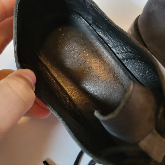 Vintage Masion Margiela Navy Grey Oxford Shoes - Picture 2 of 7